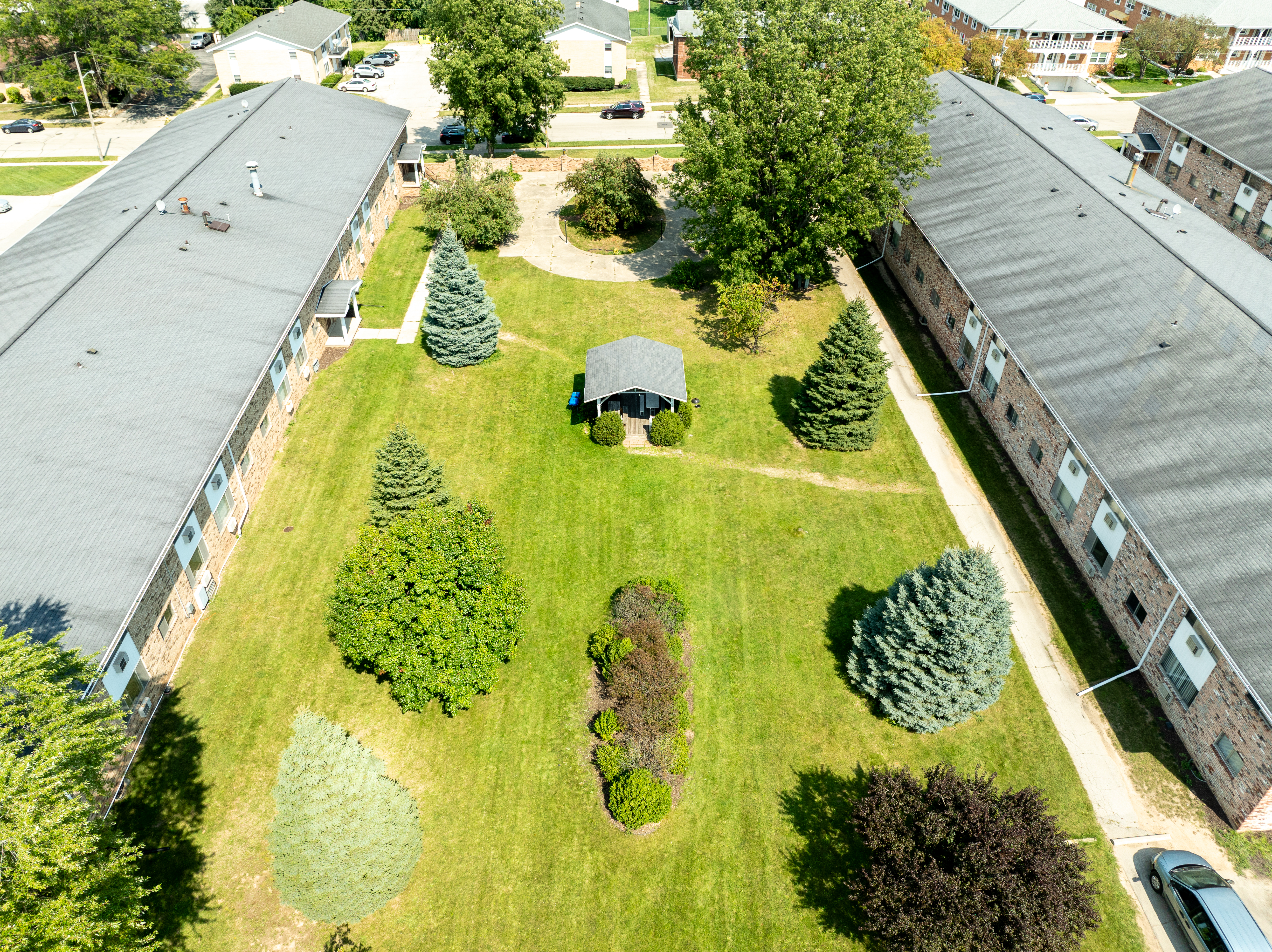 Courtyard and grounds